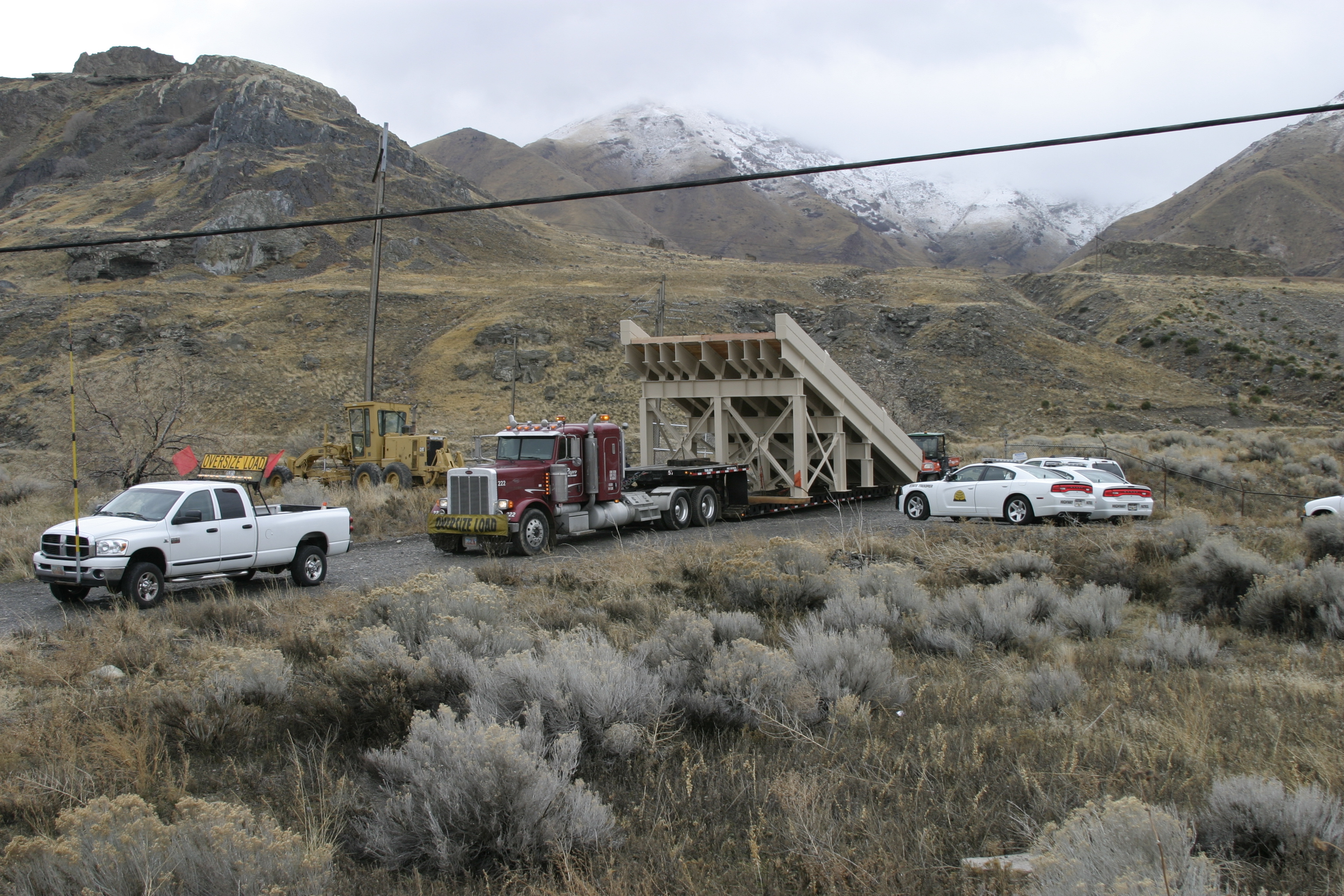 Shipping the 18ft tall ramp to the customer
